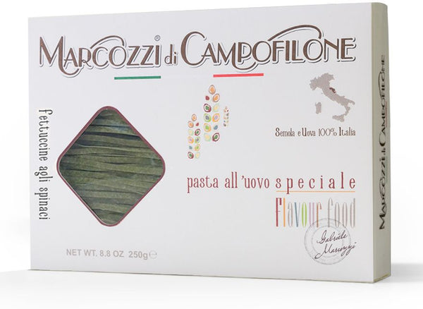 Spenótos fettuccine, Marcozzi di Campofilone, 250 g