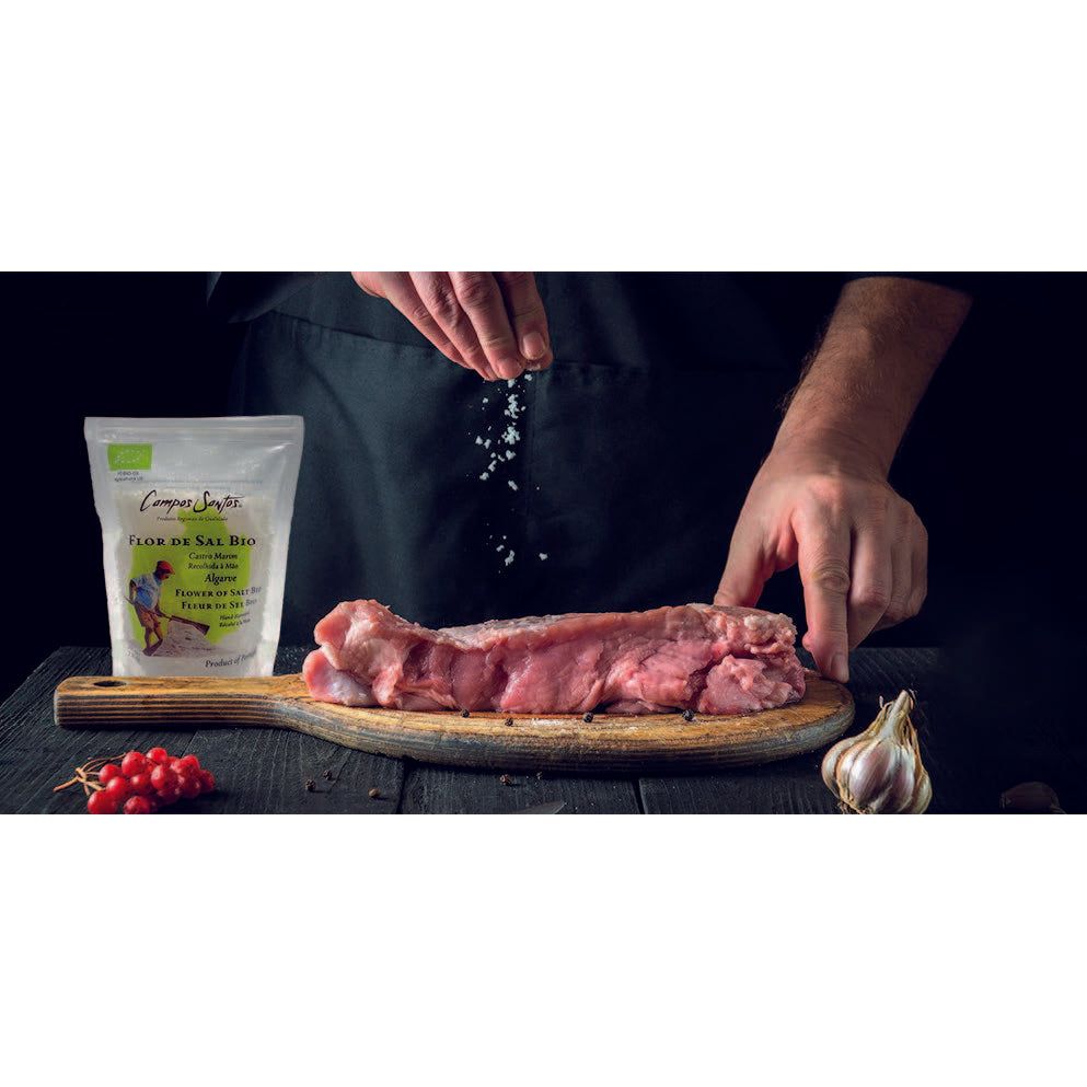 Flor de sal, sóvirágok, Campos Santos, 150 g-Campos Santos-Sol Deli