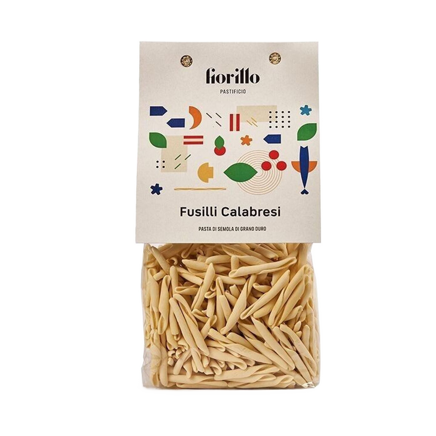 Fusilli Calabresi, Pastificio Fiorillo, 500 g-Pastificio Fiorillo-Sol Deli