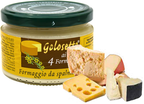 Golosetto – Négy sajtos krém, 250 g