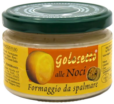 Golosetto – Diós Parmigiano Reggiano sajtkrém, 250 g