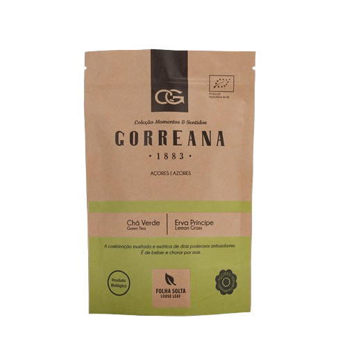 Organic Green Tea with Lemongrass, 80 g