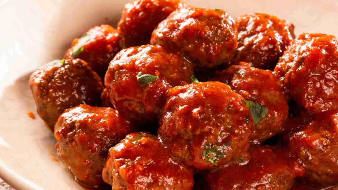 Húsgombócok (polpette) paradicsomszószban, 500 g
