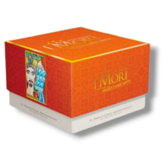 Kézműves szicíliai panettone Modica csokoládéval, I Mori, 900 g-I Mori-Sol Deli