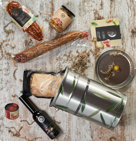 Spanyol ajándékcsomag "Extremadurai kosár"