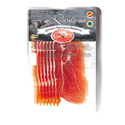 Jamón serrano reserva, szeletelt, 100 g