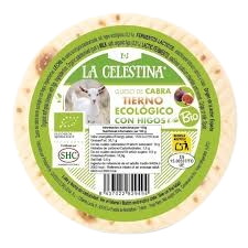 Lágy bio kecskesajt fügével, 300 g