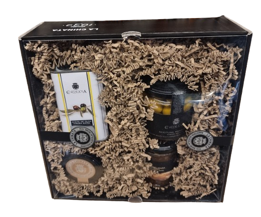 Spanyol ajándékcsomag "Ínyenc kosár 1"