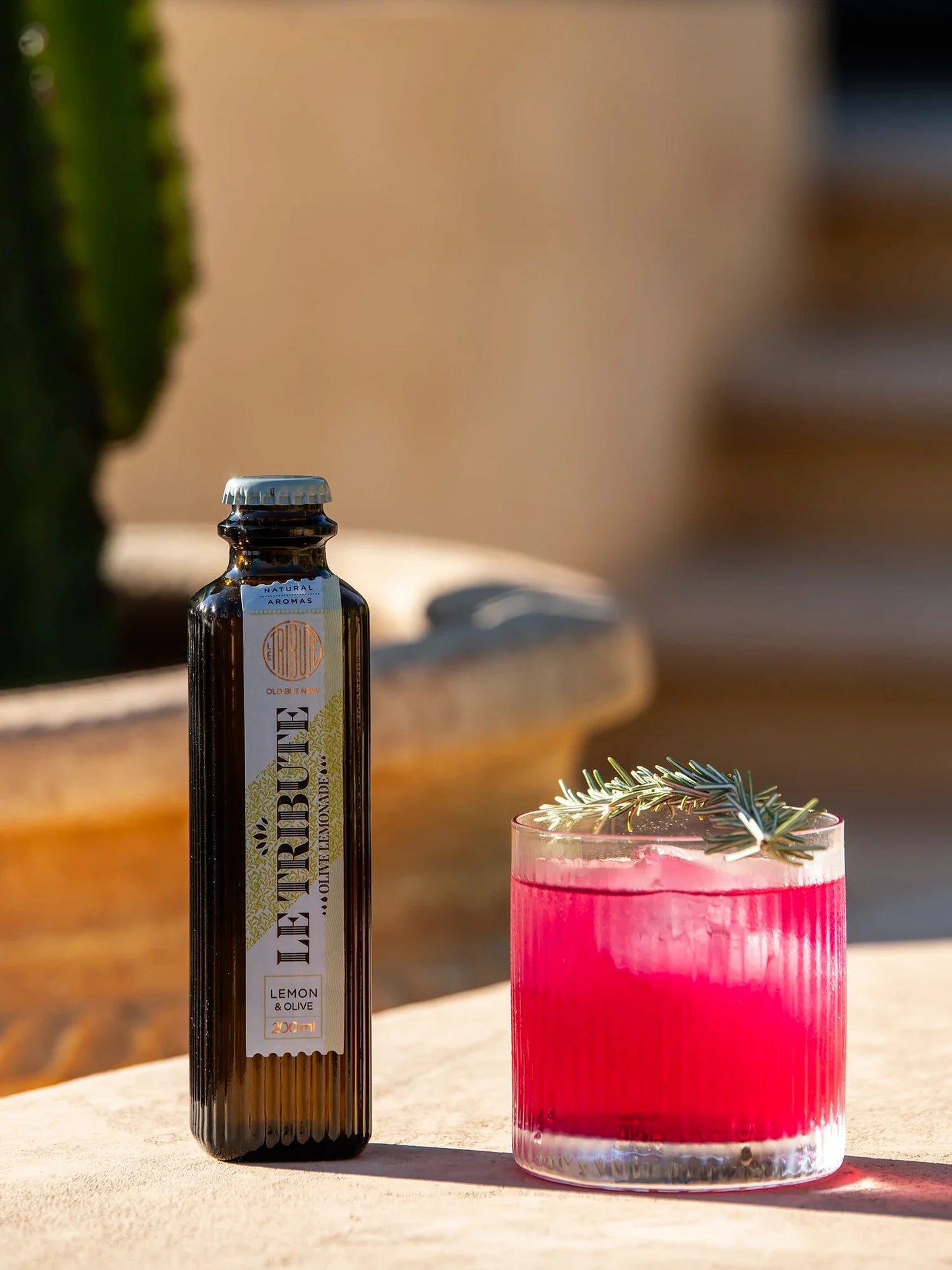 Olive Lemonade, prémium olívás-citromos mixer, 200 ml