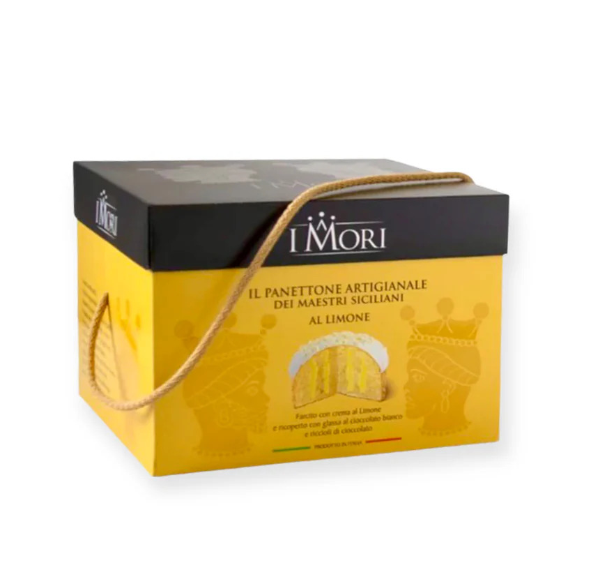 Kézműves szicíliai citromos panettone, 900 g