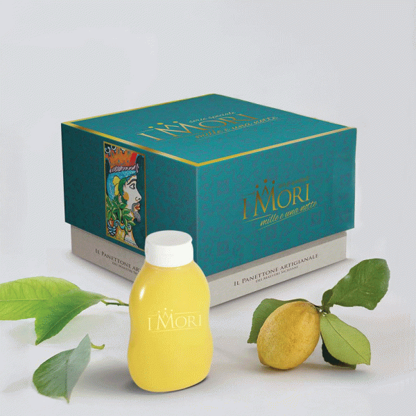 Kézműves szicíliai citromos panettone, 900 g