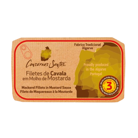 Makrélafilé mustárszószban, 120 g