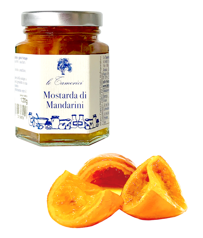 Mandarinmustár, 120 g