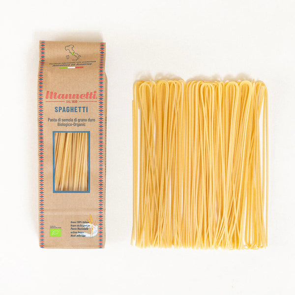 Organic Spaghetti, Mannetti, 500 g