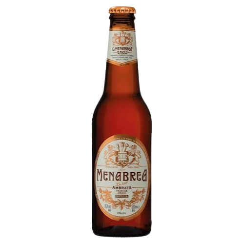 Menabrea Ambrata borostyán láger sör, 330 ml