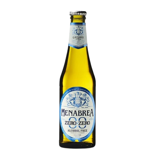 Menabrea Zero Zero alkoholmentes lager, 0,0%, 330 ml