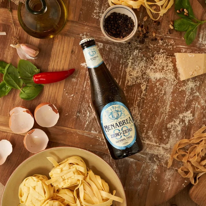 Menabrea Zero Zero alkoholmentes lager, 0,0%, 330 ml
