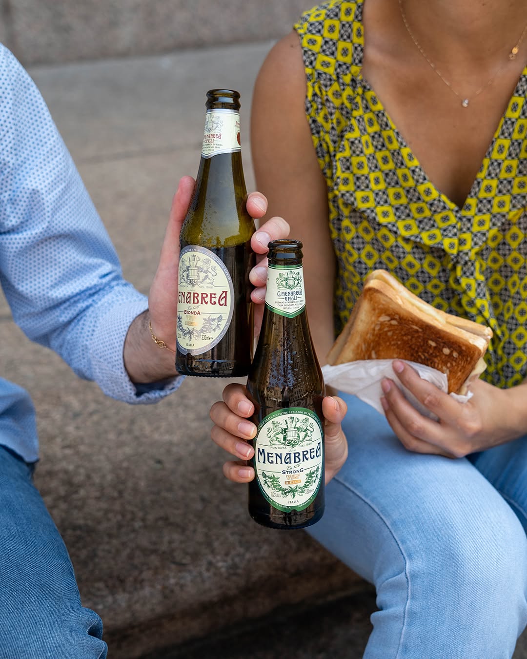 Menabrea Pils sör, 330 ml