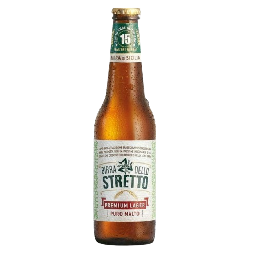 Messina Birra dello Stretto premium lager sör, 330 ml