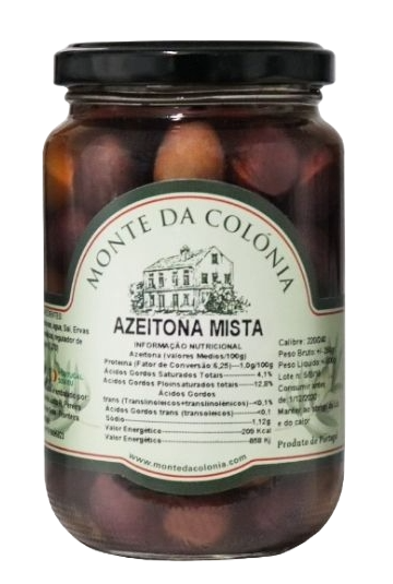 Mixed olives, Monte da Colónia, 200 g - Sol Deli
