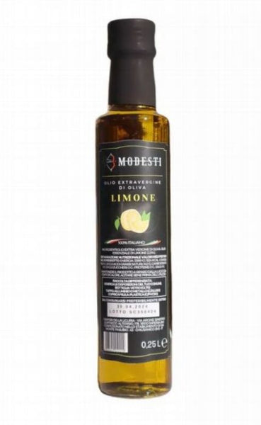 Lemon Flavoured Extra Virgin Olive Oil, Modesti, 250 ml