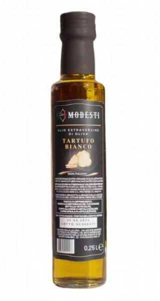 Extra virgin olive oil with white truffle, Modesti, 250 ml - Sol Deli