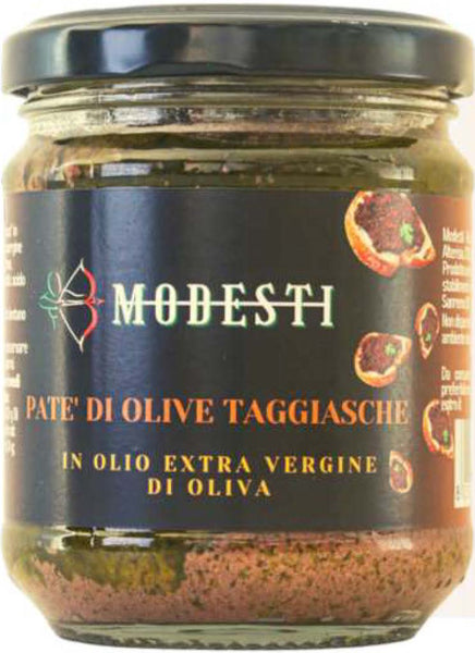 Taggiasca olive paté, Modesti, 185 g - Sol Deli