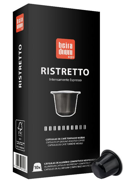 Ristretto, Nespresso kompatibilis kávékapszula, Beira Douro Cafés, 10 db