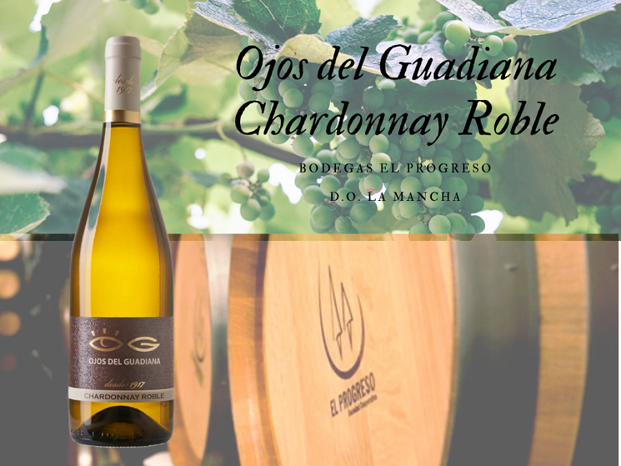 Ojos Del Guadiana Chardonnay Roble white, 2024