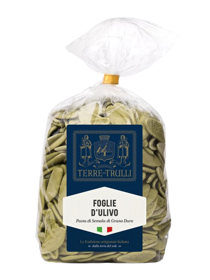 Foglie d'ulivo (olajfalevél) spenótos durumtészta, 500 g