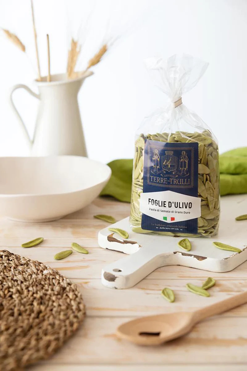 Foglie d'ulivo (olajfalevél) spenótos durumtészta, 500 g