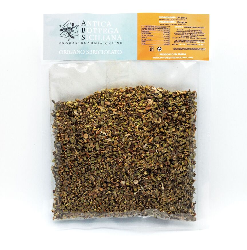 Crumbled Sicilian Mountain Oregano, 30 g