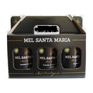 Organikus mézválogatás, Mel Santa Maria, 3 x 500g-Mel Santa Maria-Sol Deli