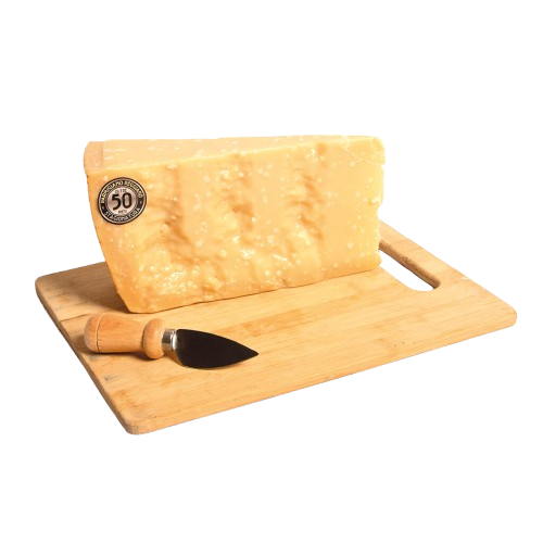 Parmigiano Reggiano sajt, 50 hónapig érlelt