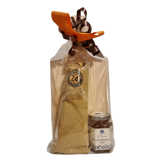 Parmigiano-Reggiano (36) különleges ajándékcsomag-Latteria Nuova Mandrio-Sol Deli