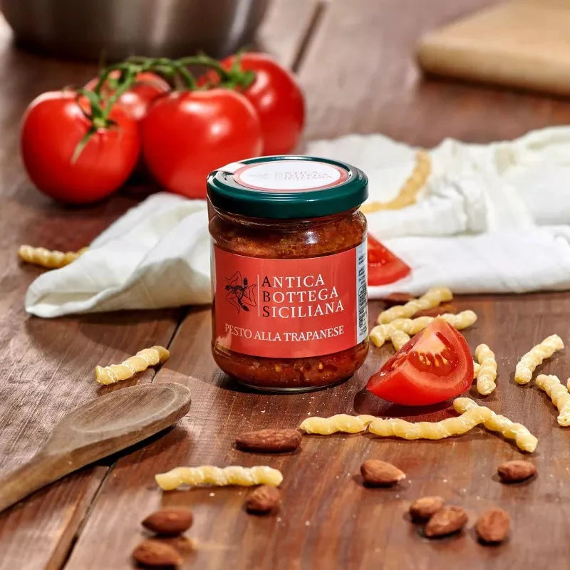 Pesto Alla Trapanese, 180 g-Antica Bottega Siciliana-Sol Deli