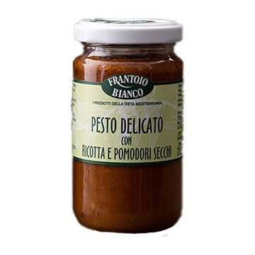 Pesto Delicato (aszalt paradicsommal és ricottával), 180 g