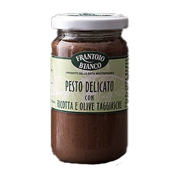 Pesto Delicato (Taggiasca olajbogyóval és ricottával), 180 g