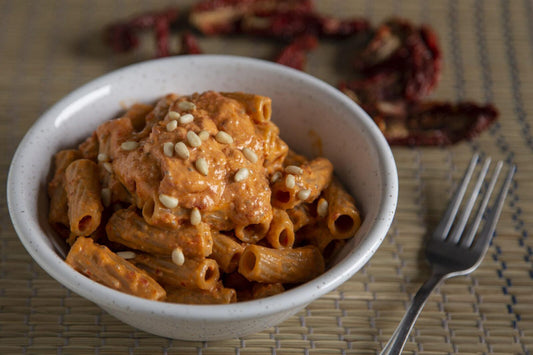 Pesto Delicato (with sun dried tomatoes and ricotta)