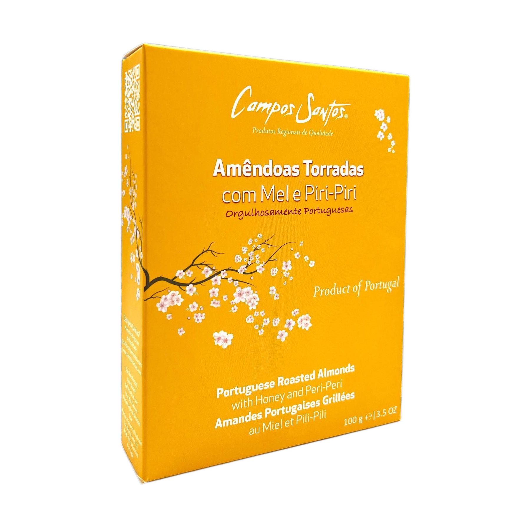 Pirított mandula, mézes-piri-piris, 100 g-Campos Santos-Sol Deli