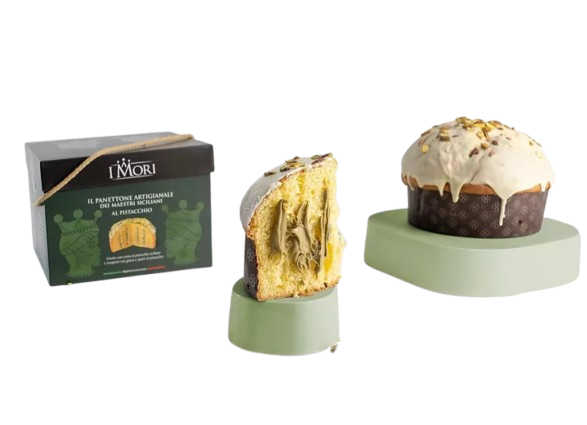 Kézműves szicíliai pisztáciás panettone, 1000 g