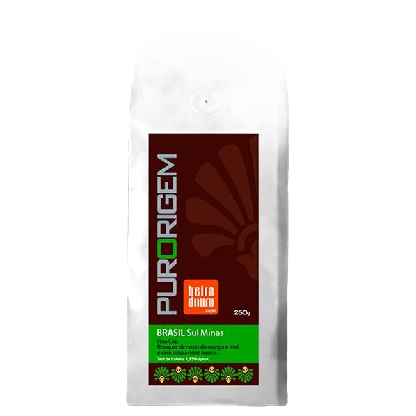 Pure Origin Brazil szemes kávé, Beira Douro Cafés, 250 g-Beira-Douro Cafés-Sol Deli