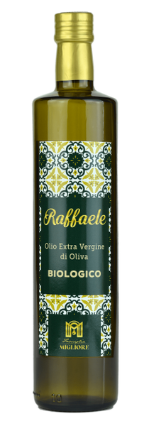 Raffaele Organic Extra Virgin Olive Oil, Famiglia Migliore, 500 ml - Sol Deli