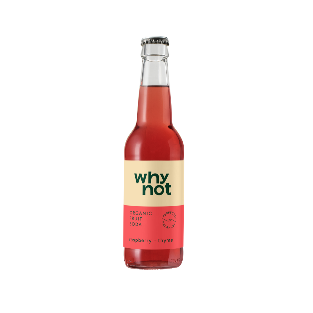 Málna+ kakukkfű üdítőital, 330 ml