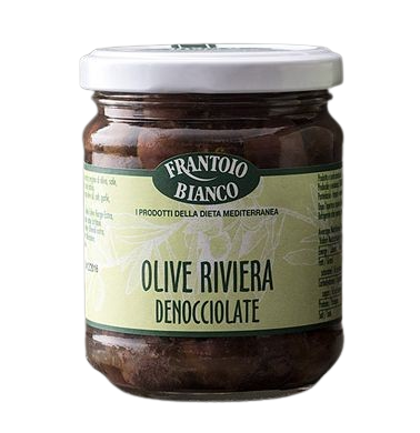 Riviera magozott olajbogyók extra szűz olívaolajban, 190 g