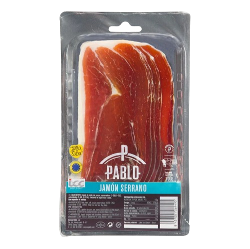 Serrano sonka, szeletelt, 100 g