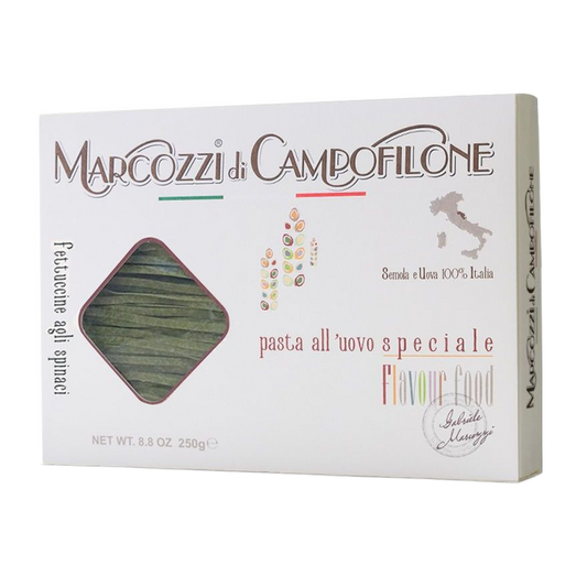 Spenótos fettuccine, Marcozzi di Campofilone, 250 g-Marcozzi di Campofilone-Sol Deli