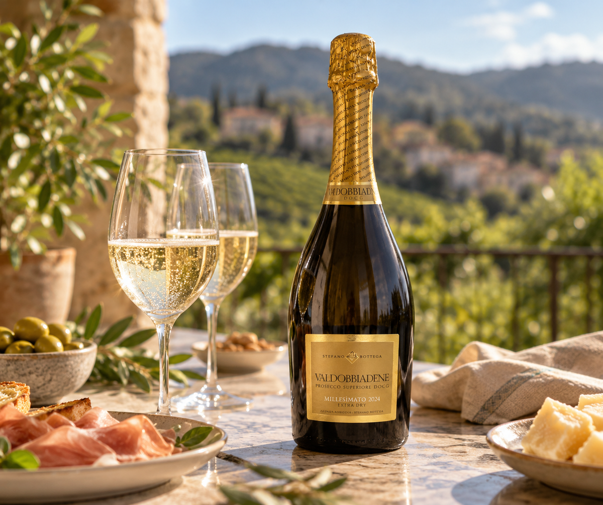 Valdobbiadene Prosecco Superiore DOCG Millesimato Extra Dry 2024, 0,75 l