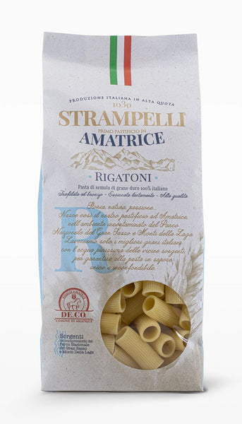 Rigatoni, Strampelli, 500 g