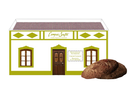 Sütemény szentjánoskenyérrel, díszdobozban, 140 g